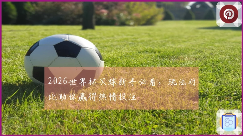 2026世界杯买球新手必看，玩法对比助你赢得热情投注