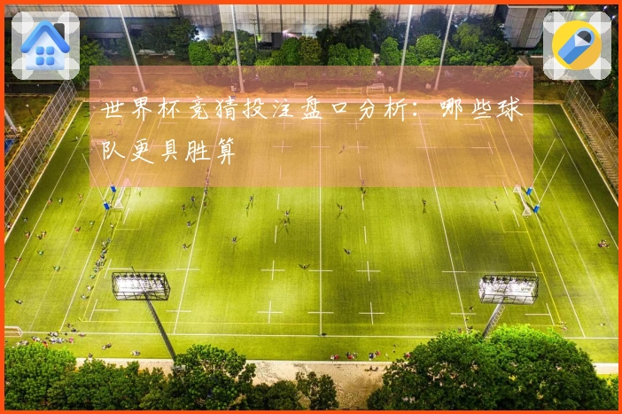 世界杯竞猜投注盘口分析：哪些球队更具胜算